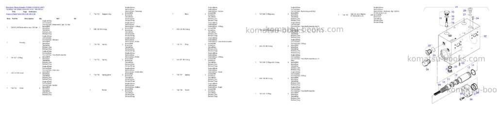 Komatsu pc8000-6 12067 Parts catalog cover Page 8