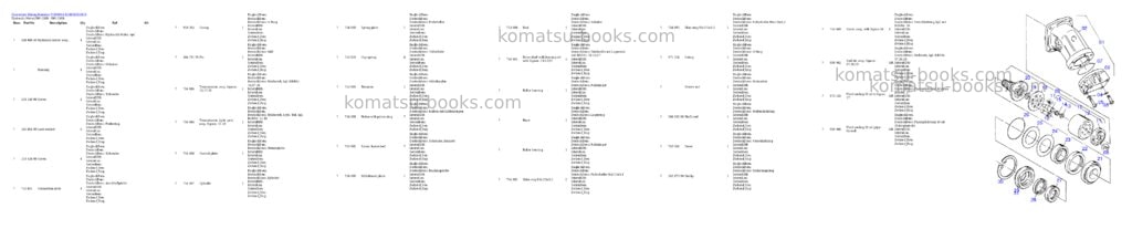 Komatsu pc8000-6 12067 Parts catalog cover Page 9