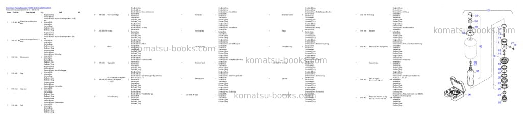 Komatsu pc8000-6e s/n 12069 Parts catalog cover Page 2 Komatsu pc8000-6e s/n 12069 Parts catalog cover Page 2