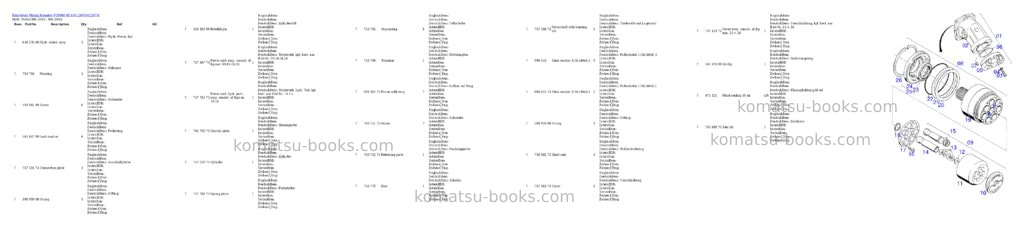 Komatsu pc8000-6e s/n 12070 Parts catalog cover Page 9 Komatsu pc8000-6e s/n 12070 Parts catalog cover Page 9