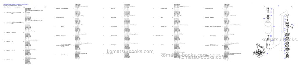 Komatsu pc8000-6 s/n 12071 Parts catalog cover Page 4 Komatsu pc8000-6 s/n 12071 Parts catalog cover Page 4