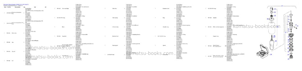 Komatsu pc8000-6 s/n 12077 Parts catalog cover Page 4 Komatsu pc8000-6 s/n 12077 Parts catalog cover Page 4