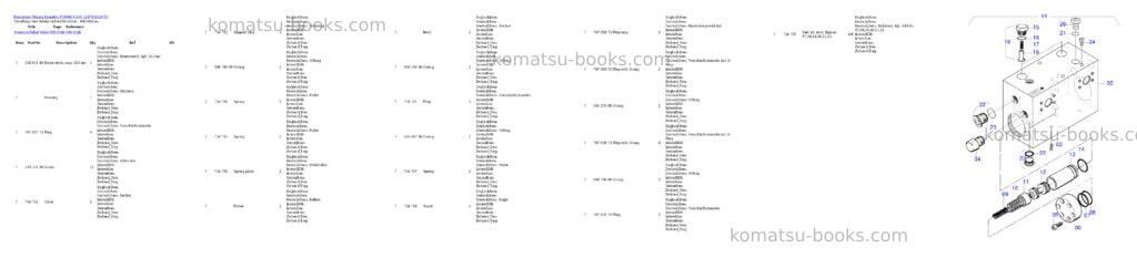 Komatsu pc8000-6 s/n 12078 Parts catalog cover Page 7 Komatsu pc8000-6 s/n 12078 Parts catalog cover Page 7