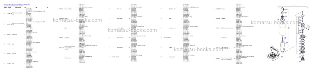 Komatsu pc8000-6 s/n 12086 Parts catalog cover Page 4 Komatsu pc8000-6 s/n 12086 Parts catalog cover Page 4