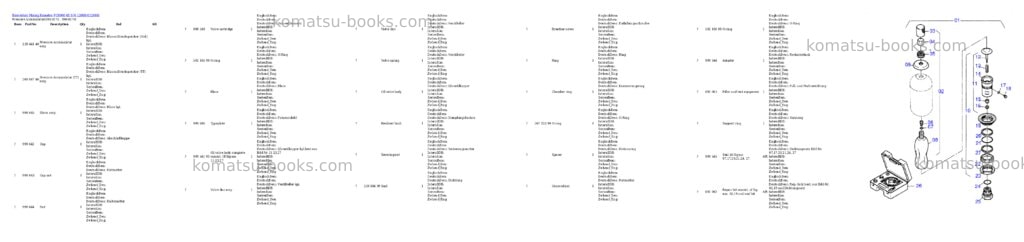 Komatsu pc8000-6e s/n 12088 Parts catalog cover Page 2 Komatsu pc8000-6e s/n 12088 Parts catalog cover Page 2