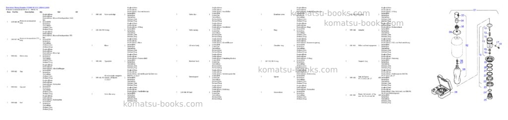 Komatsu pc8000-6e s/n 12089 Parts catalog cover Page 2 Komatsu pc8000-6e s/n 12089 Parts catalog cover Page 2