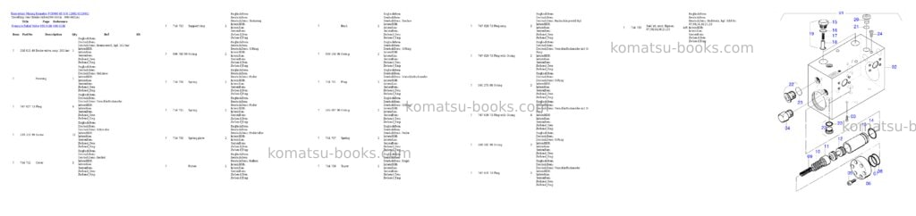 Komatsu pc8000-6e s/n 12092 Parts catalog cover Page 5 Komatsu pc8000-6e s/n 12092 Parts catalog cover Page 5