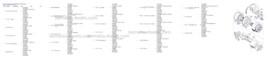 Komatsu pc8000-6e s/n 12092 Parts catalog cover Page 8 Komatsu pc8000-6e s/n 12092 Parts catalog cover Page 8