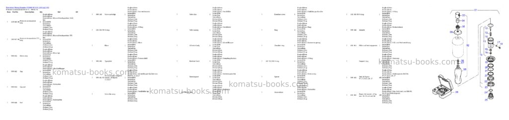 Komatsu pc8000-6e s/n 12102 Parts catalog cover Page 2 Komatsu pc8000-6e s/n 12102 Parts catalog cover Page 2