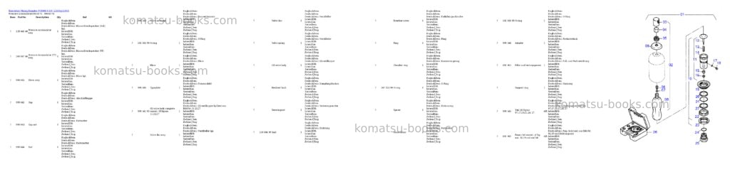 Komatsu pc8000-6 s/n 12103 Parts catalog cover Page 4 Komatsu pc8000-6 s/n 12103 Parts catalog cover Page 4