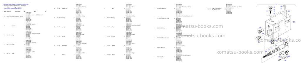 Komatsu pc8000-6 s/n 12104 Parts catalog cover Page 2 Komatsu pc8000-6 s/n 12104 Parts catalog cover Page 2