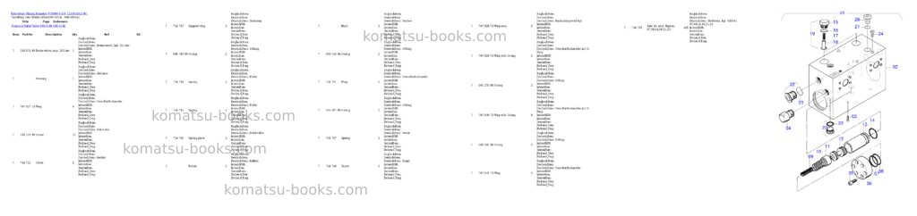 Komatsu pc8000-6 s/n 12106 Parts catalog cover Page 7 Komatsu pc8000-6 s/n 12106 Parts catalog cover Page 7