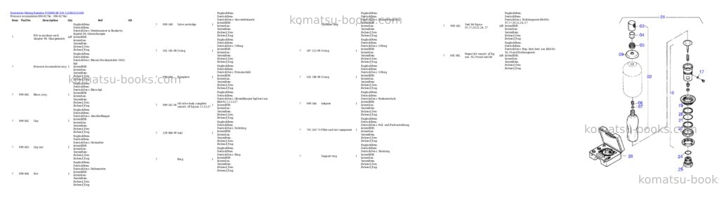 Komatsu pc8000-6e s/n 12108 Parts catalog cover Page 2 Komatsu pc8000-6e s/n 12108 Parts catalog cover Page 2