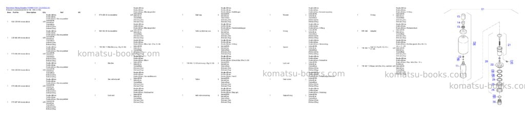 Komatsu pc8000-6 s/n 12110 Parts catalog cover Page 3 Komatsu pc8000-6 s/n 12110 Parts catalog cover Page 3