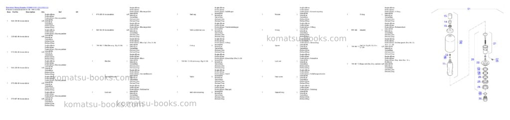 Komatsu pc8000-6 s/n 12112 Parts catalog cover Page 3 Komatsu pc8000-6 s/n 12112 Parts catalog cover Page 3