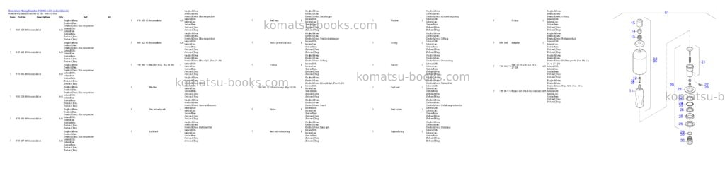 Komatsu pc8000-6 s/n 12113 Parts catalog cover Page 3 Komatsu pc8000-6 s/n 12113 Parts catalog cover Page 3