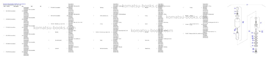Komatsu pc8000-6 s/n 12115 Parts catalog cover Page 3 Komatsu pc8000-6 s/n 12115 Parts catalog cover Page 3