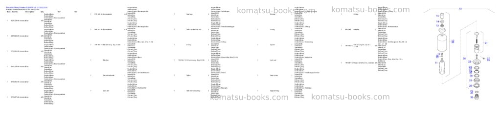 Komatsu PC8000-6 S/N 12116 Parts catalog cover Page 3 Komatsu PC8000-6 S/N 12116 Parts catalog cover Page 3
