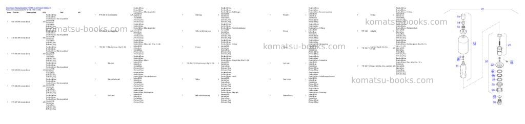Komatsu PC8000-11 S/N 12117 Parts catalog cover Page 3 Komatsu PC8000-11 S/N 12117 Parts catalog cover Page 3