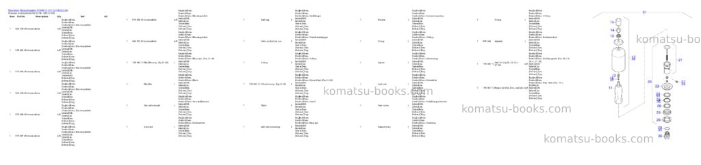 Komatsu PC8000-11 S/N 12118 Parts catalog cover Page 3