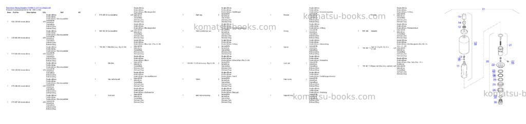 Komatsu PC8000-11 S/N 12119 Parts catalog cover Page 3 Komatsu PC8000-11 S/N 12119 Parts catalog cover Page 3