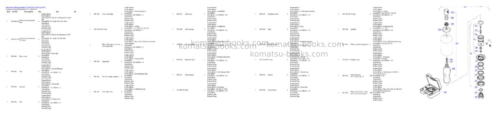 Komatsu pc5500 s/n 15007 Parts catalog cover Page 4