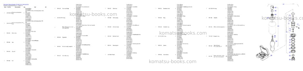 Komatsu pc5500-6 s/n 15013 Parts catalog cover Page 4 Komatsu pc5500-6 s/n 15013 Parts catalog cover Page 4