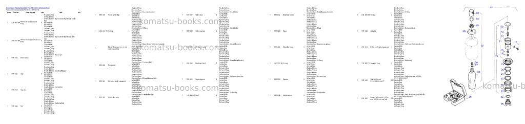 Komatsu pc5500-6 s/n 15014 Parts catalog cover Page 4 Komatsu pc5500-6 s/n 15014 Parts catalog cover Page 4
