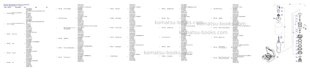 Komatsu pc5500-6 s/n 15024 Parts catalog cover Page 4 Komatsu pc5500-6 s/n 15024 Parts catalog cover Page 4