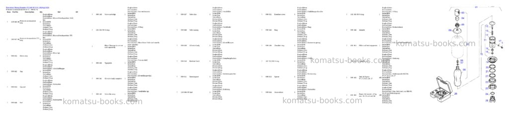 Komatsu pc5500-6e s/n 15029 Parts catalog cover Page 2 Komatsu pc5500-6e s/n 15029 Parts catalog cover Page 2