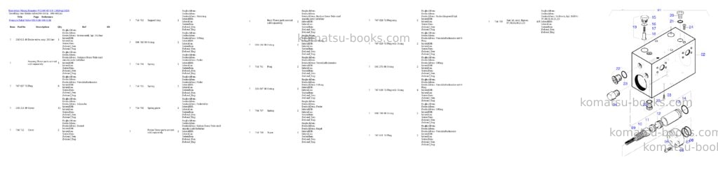 Komatsu pc5500-6e s/n 15029 Parts catalog cover Page 6 Komatsu pc5500-6e s/n 15029 Parts catalog cover Page 6