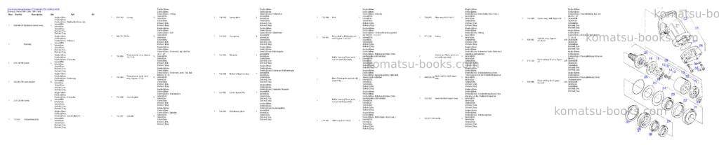 Komatsu pc5500-6e s/n 15030 Parts catalog cover Page 4
