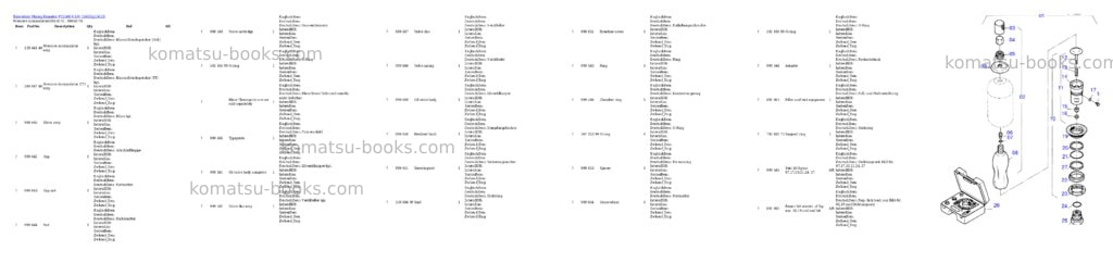 Komatsu pc5500-6 s/n 15131 Parts catalog cover Page 4 Komatsu pc5500-6 s/n 15131 Parts catalog cover Page 4