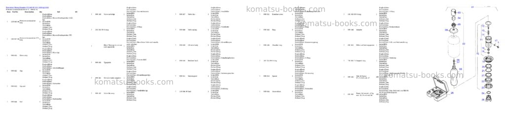 Komatsu pc5500-6e s/n 15036 Parts catalog cover Page 2 Komatsu pc5500-6e s/n 15036 Parts catalog cover Page 2