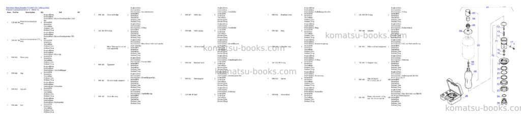 Komatsu pc5500-6 s/n 15042 Parts catalog cover Page 4 Komatsu pc5500-6 s/n 15042 Parts catalog cover Page 4