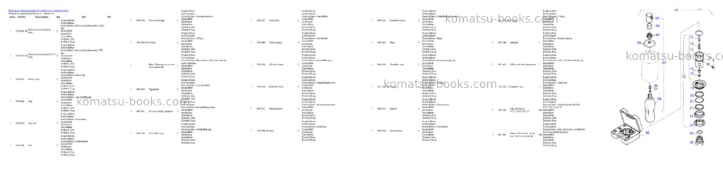 Komatsu pc5500-6 s/n 15043 Parts catalog cover Page 4 Komatsu pc5500-6 s/n 15043 Parts catalog cover Page 4