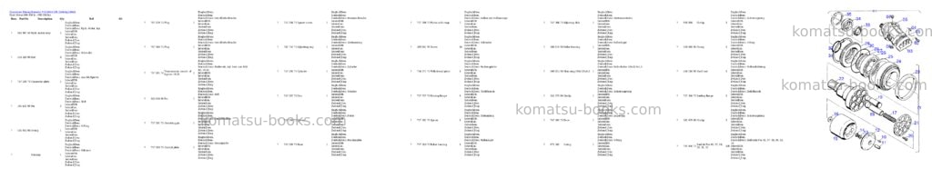 Komatsu pc5500-6 s/n 15043 Parts catalog cover Page 9 Komatsu pc5500-6 s/n 15043 Parts catalog cover Page 9