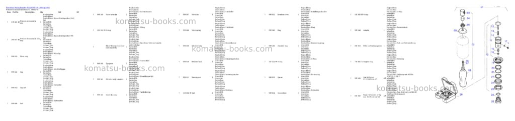 Komatsu pc5500-6e s/n 15044 Parts catalog cover Page 2 Komatsu pc5500-6e s/n 15044 Parts catalog cover Page 2