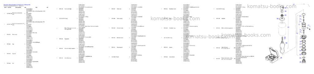 Komatsu pc5500-6e s/n 15048 Parts catalog cover Komatsu pc5500-6e s/n 15048 Parts catalog cover