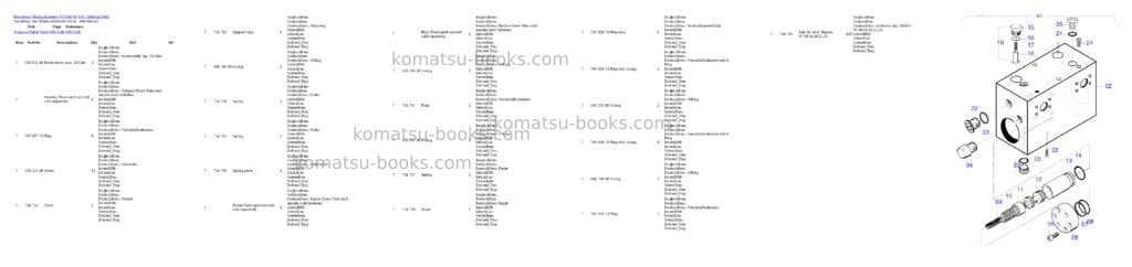 Komatsu pc5500-6e s/n 15048 Parts catalog cover Page 5 Komatsu pc5500-6e s/n 15048 Parts catalog cover Page 5
