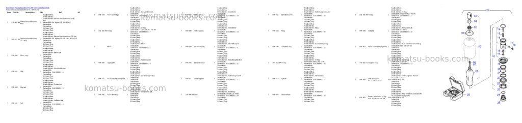 Komatsu pc5500-6 s/n 15058 Parts catalog cover Page 4 Komatsu pc5500-6 s/n 15058 Parts catalog cover Page 4