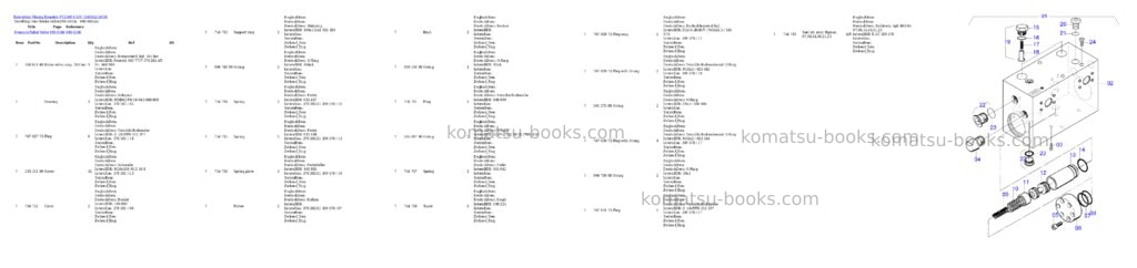 Komatsu pc5500-6 s/n 15058 Parts catalog cover Page 8 Komatsu pc5500-6 s/n 15058 Parts catalog cover Page 8