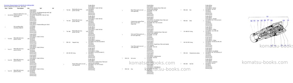 Komatsu pc5500-6e s/n 15060 Parts catalog cover Komatsu pc5500-6e s/n 15060 Parts catalog cover