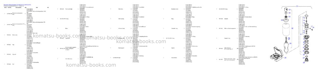 Komatsu pc5500-6e s/n 15070 Parts catalog cover Page 2 Komatsu pc5500-6e s/n 15070 Parts catalog cover Page 2