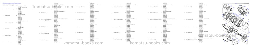Komatsu pc5500-6 s/n 15072 Parts catalog cover Page 10 Komatsu pc5500-6 s/n 15072 Parts catalog cover Page 10