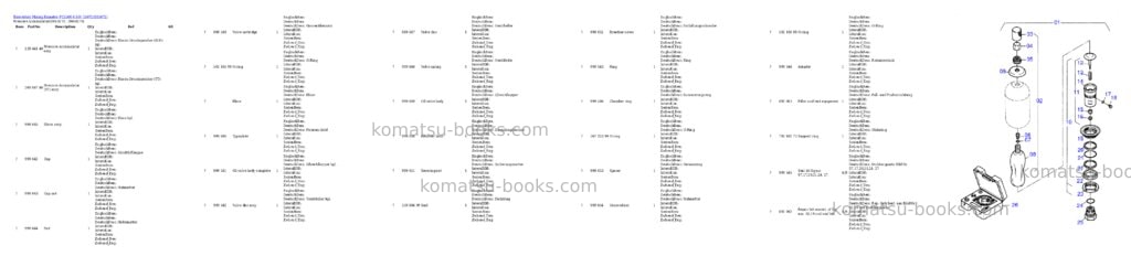 Komatsu pc5500-6 s/n 15072 Parts catalog cover Page 4 Komatsu pc5500-6 s/n 15072 Parts catalog cover Page 4
