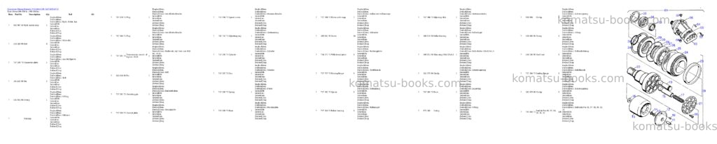 Komatsu pc5500-6 s/n 15073 Parts catalog cover Page 10 Komatsu pc5500-6 s/n 15073 Parts catalog cover Page 10