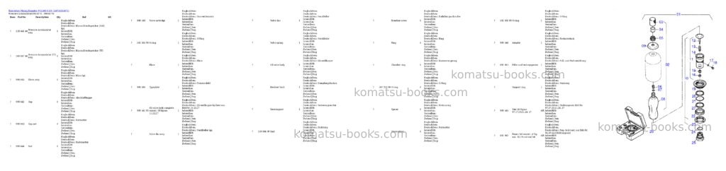 Komatsu pc5500-6 s/n 15073 Parts catalog cover Page 4 Komatsu pc5500-6 s/n 15073 Parts catalog cover Page 4