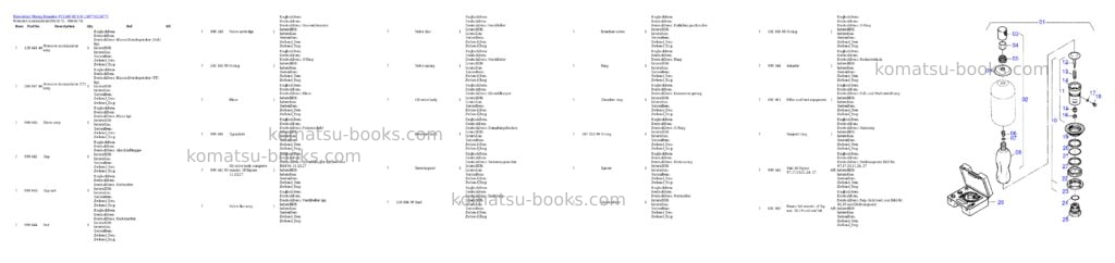 Komatsu pc5500-6e s/n 15077 Parts catalog cover Page 2 Komatsu pc5500-6e s/n 15077 Parts catalog cover Page 2