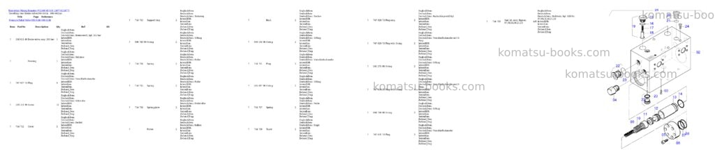 Komatsu pc5500-6e s/n 15077 Parts catalog cover Page 6 Komatsu pc5500-6e s/n 15077 Parts catalog cover Page 6